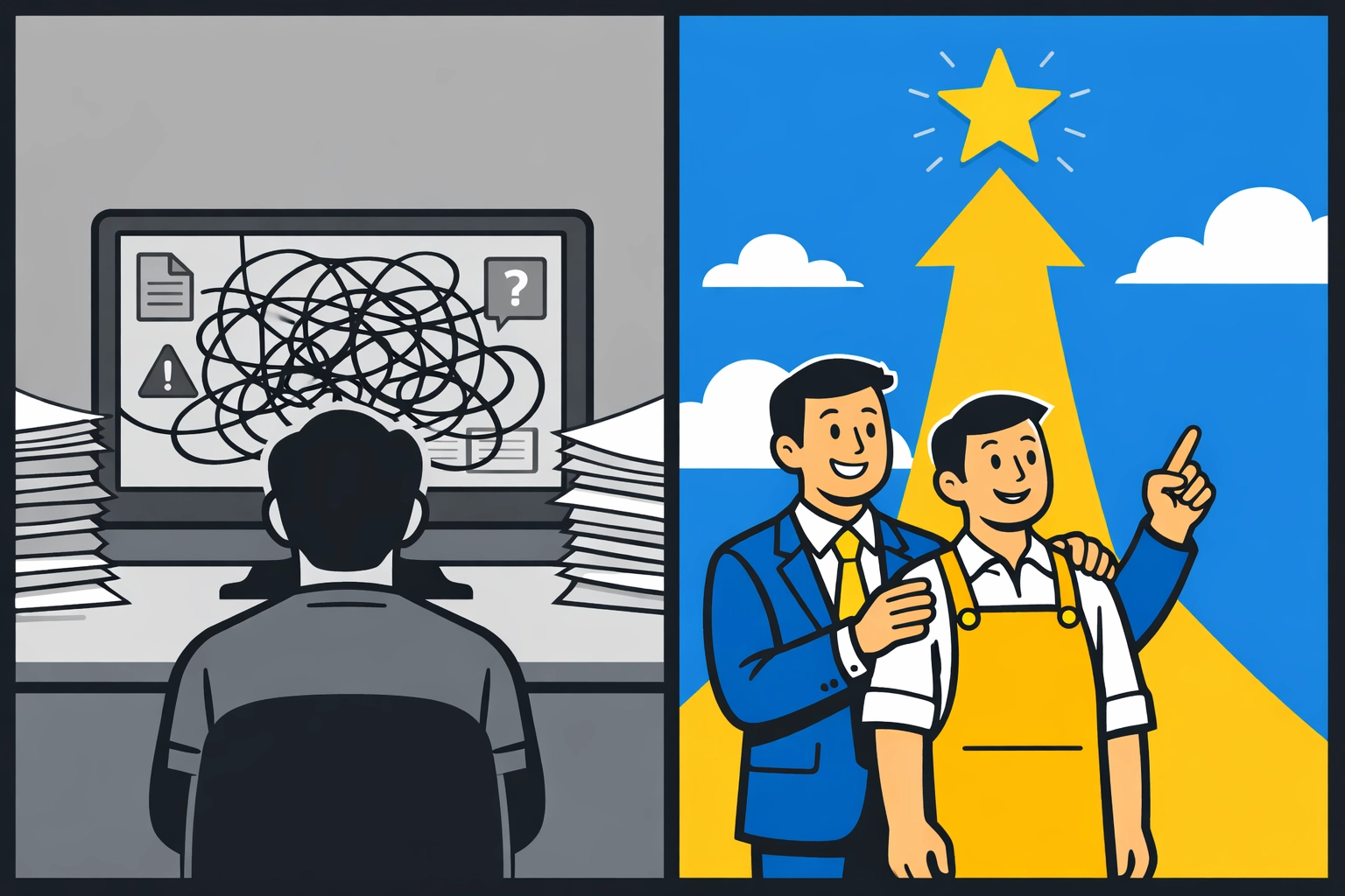 Expert concierge tax pro guiding a business owner through proactive tax planning and growth.