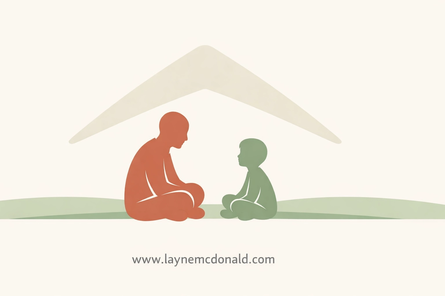 Parent and child under a canopy of grace, illustrating emotional security in a safe faith home. www.laynemcdonald.com