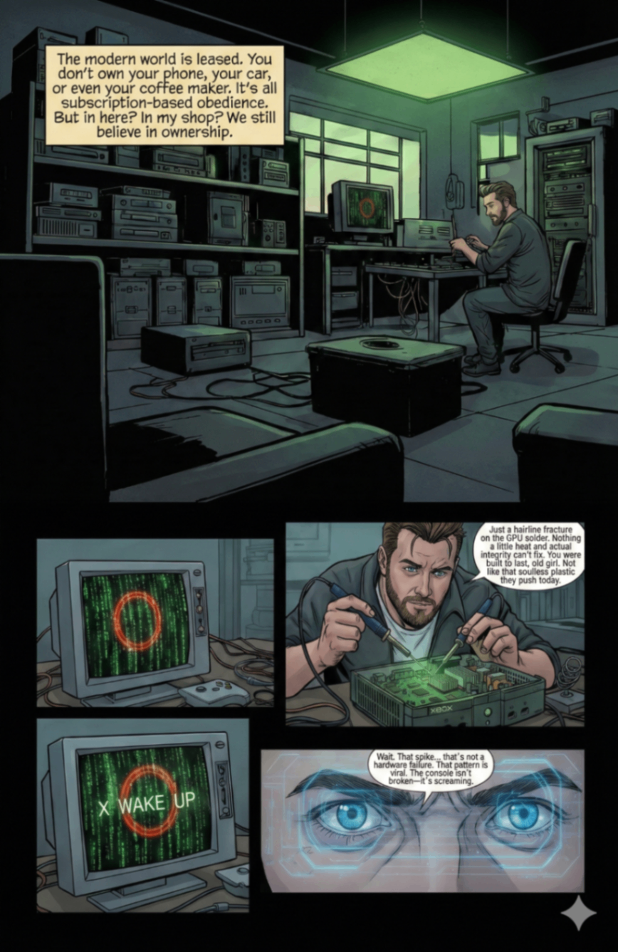 DoctorX Comic Ep 1 Pg 1