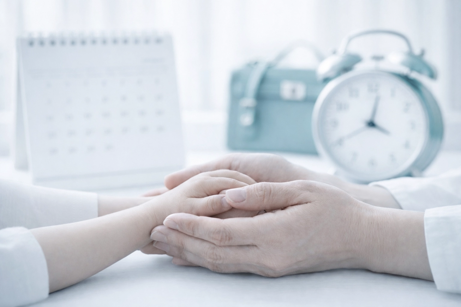 Parent and child holding hands while waiting for autism and ADHD support services in York Region