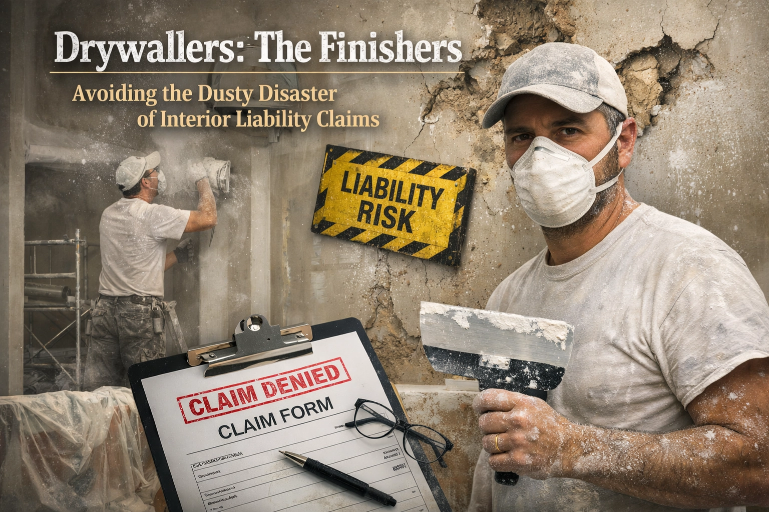 [HERO] Drywallers: The Finishers – Avoiding the Dusty Disaster of Interior Liability Claims