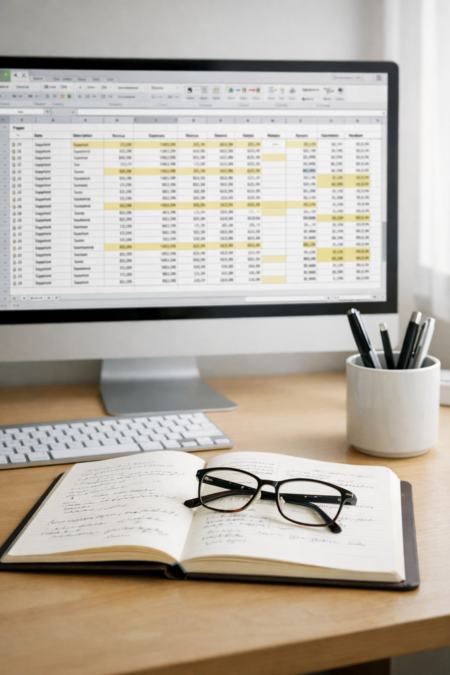 Reviewing Balance Sheet for negative account balances in QuickBooks