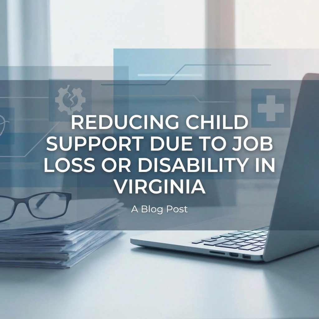 Reducing Child Support Due to Job Loss or Disability in Virginia