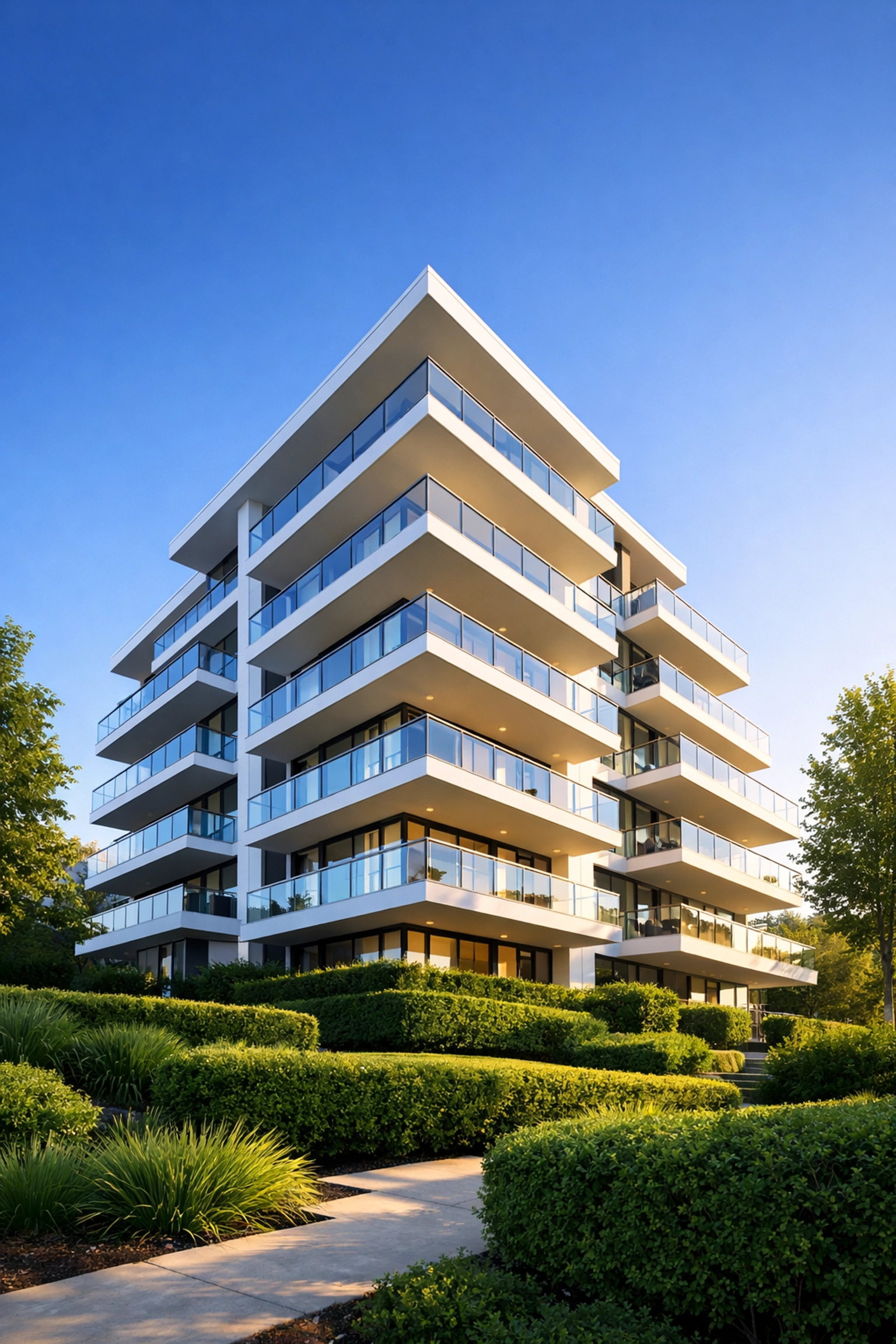 A professional architectural view of a multi-family building representing a solid real estate investment.