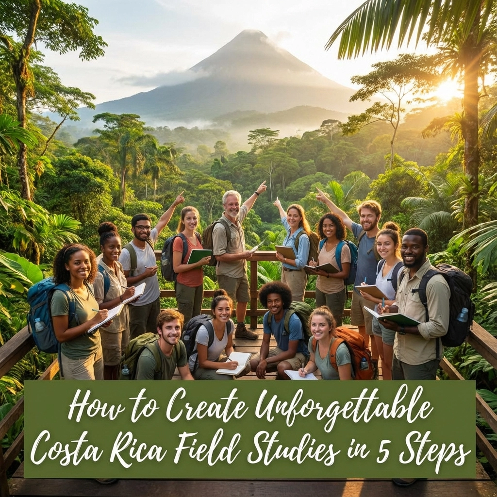 How to Create Unforgettable Costa Rica Field Studies in 5 Steps (Easy Guide for First-Time Educators)