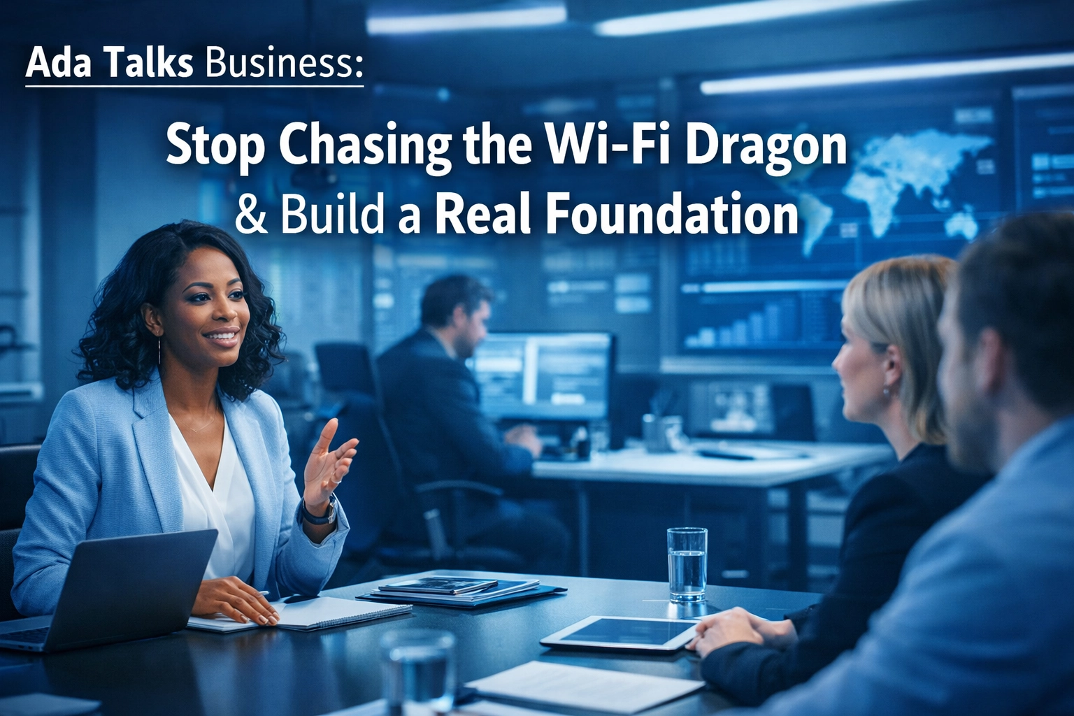 [HERO] Ada Talks Business: Stop Chasing the Wi-Fi Dragon & Build a Real Foundation