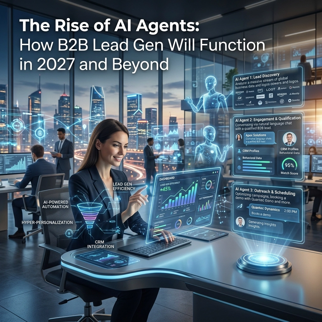 [HERO] The Rise of AI Agents: How B2B Lead Gen Will Function in 2027 and Beyond
