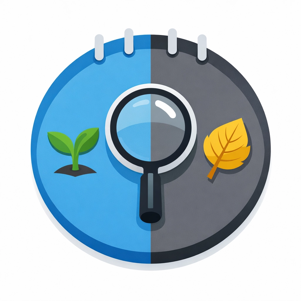 Calendar illustration highlighting bi-annual reviews with a concierge tax pro to maximize your tax refund.