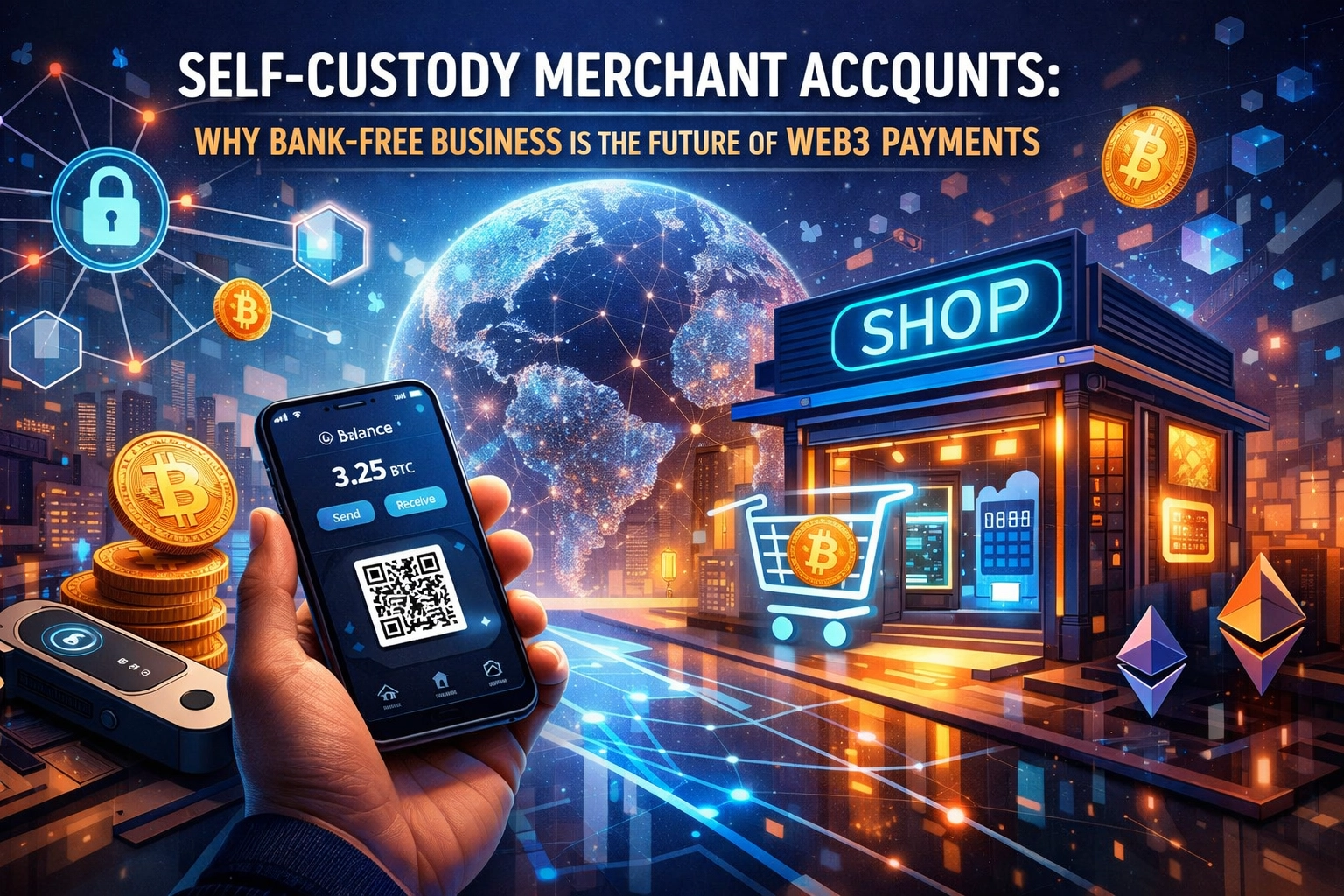 Self-Custody Merchant Accounts: Why Bank-Free Business Is the Future of Web3 Payments