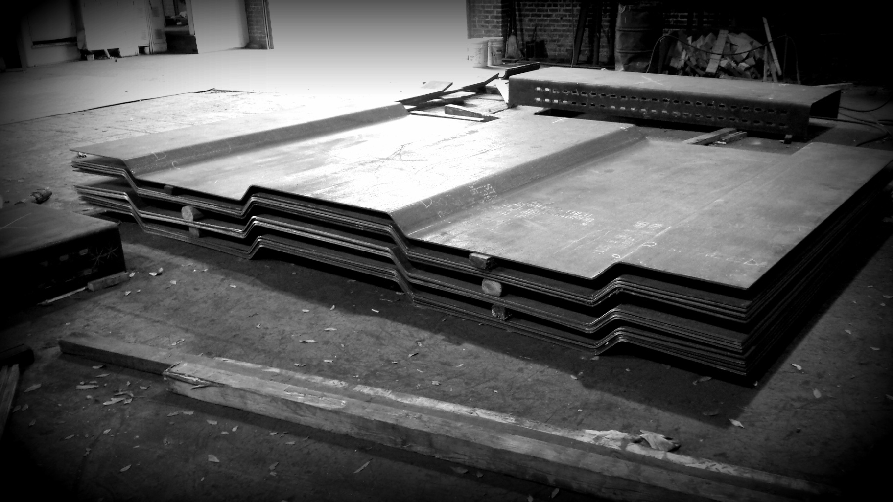 Corrugated Steel Plates