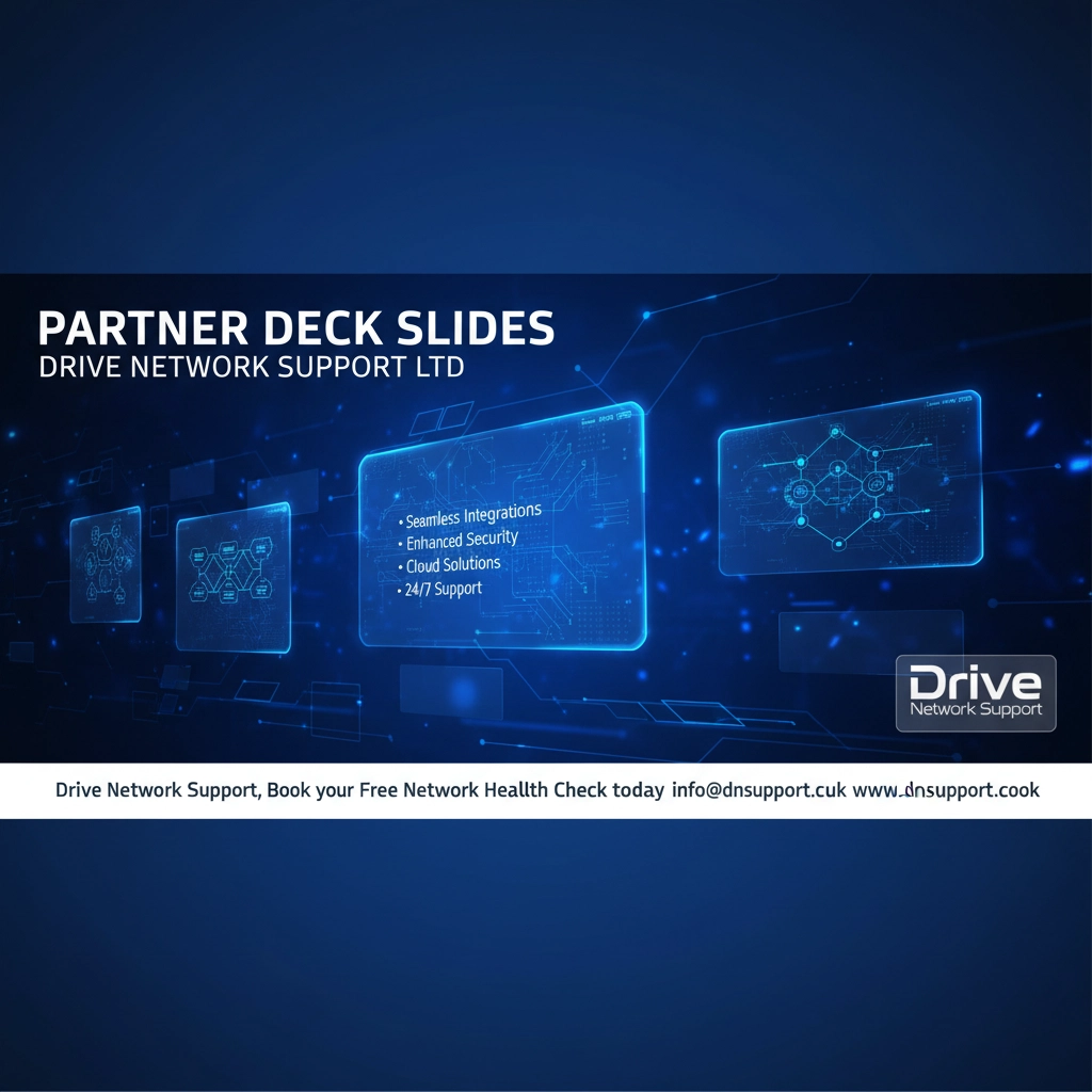 Partner Deck Slides – Drive Network Support Ltd