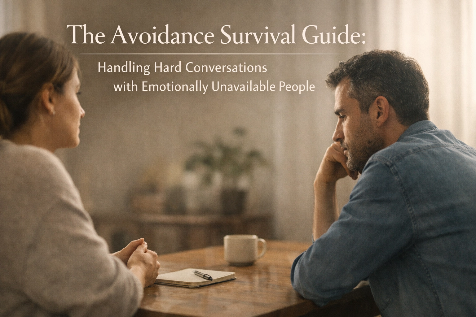 [HERO] The Avoidance Survival Guide: Handling Hard Conversations with Emotionally Unavailable People