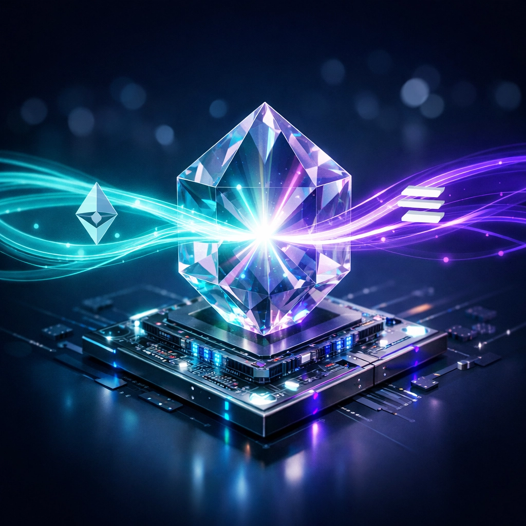 AI-driven smart routing managing cross-chain LUSD transactions between different blockchain networks.