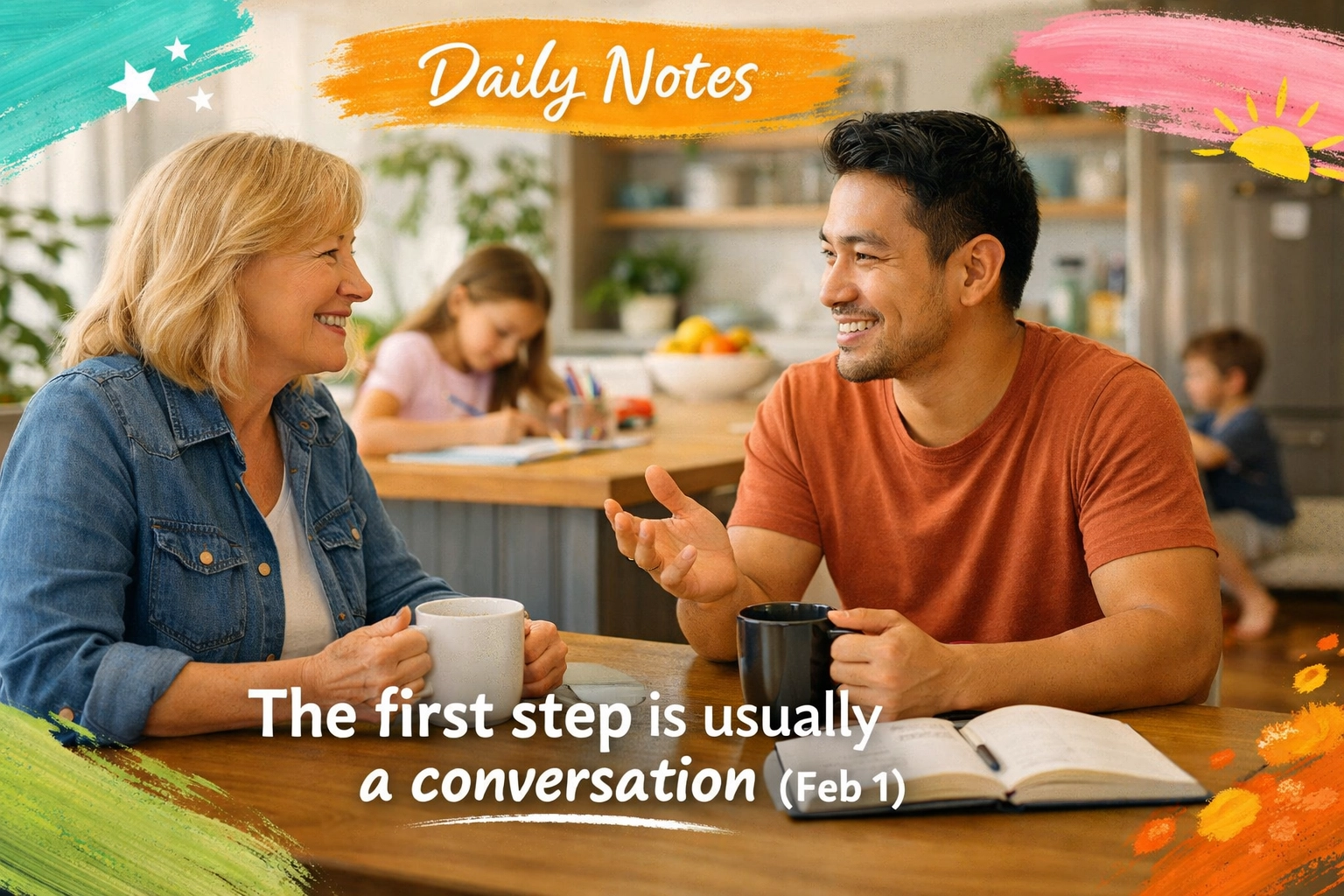 [HERO] Daily Notes: The first step is usually a conversation (Feb 1)