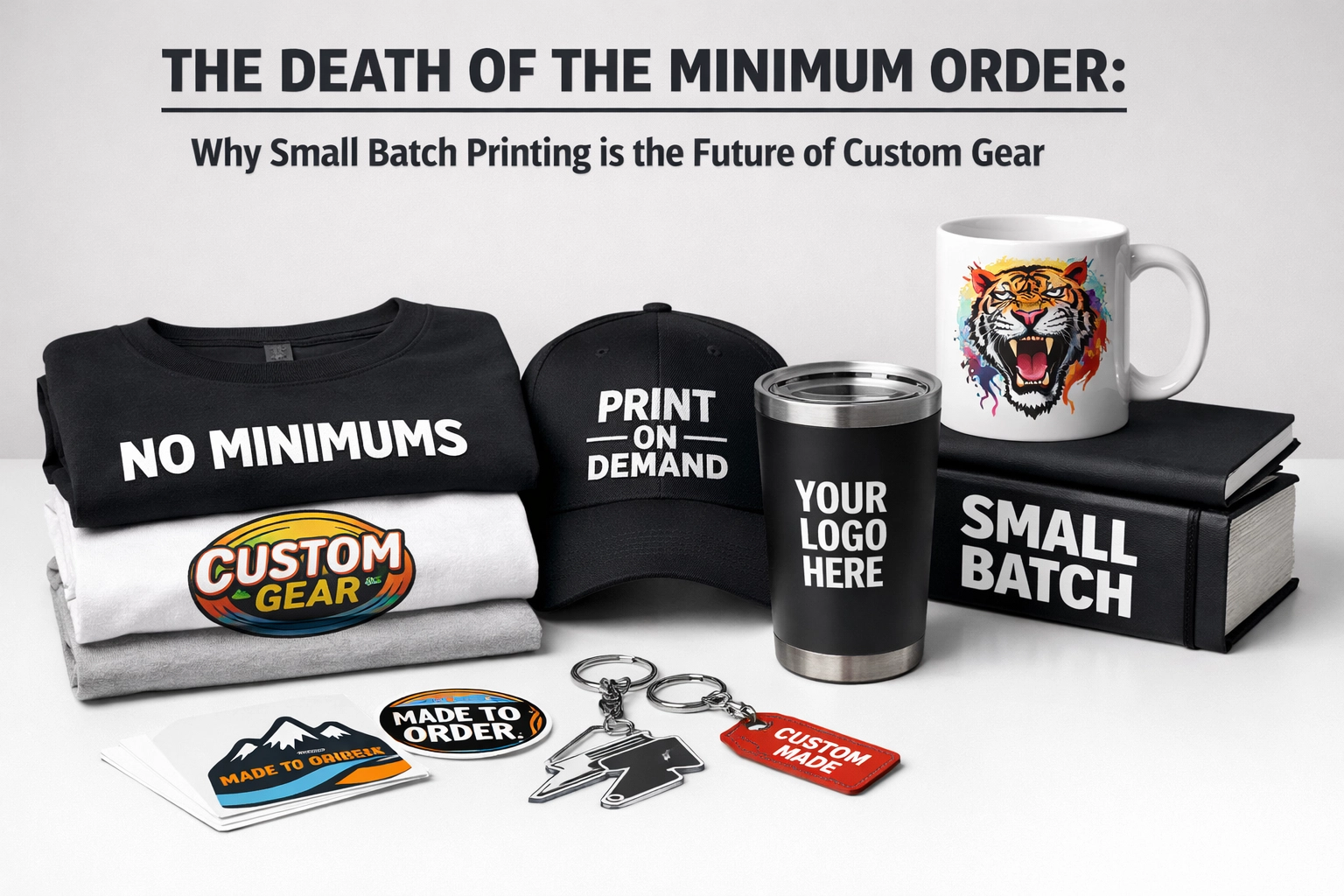 [HERO] The Death of the Minimum Order: Why Small Batch Printing is the Future of Custom Gear