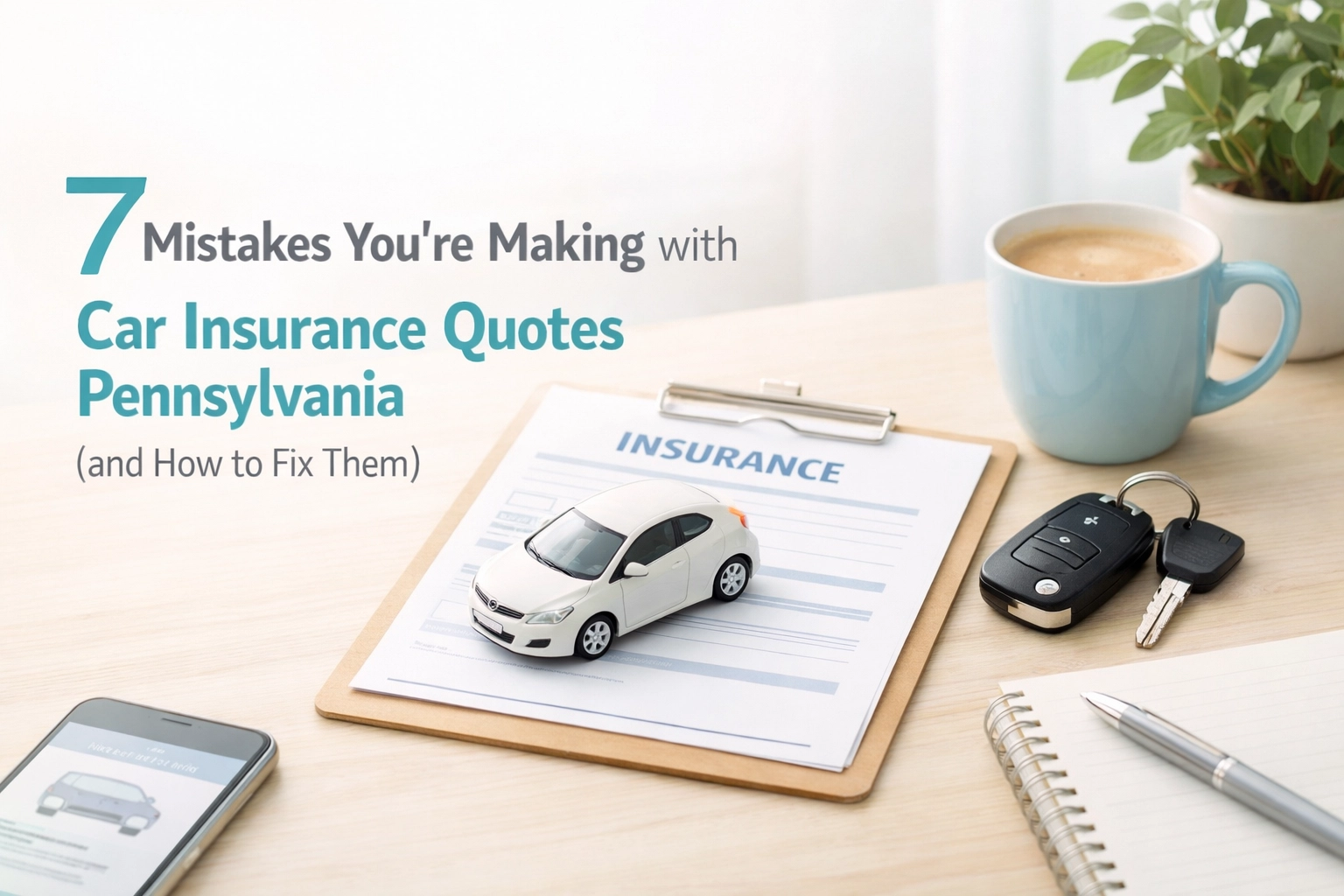 [HERO] 7 Mistakes You’re Making with Car Insurance Quotes Pennsylvania (and How to Fix Them)