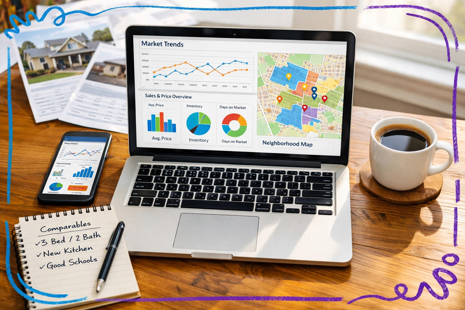 AI-powered real estate market analysis and property data for competitive cash offers