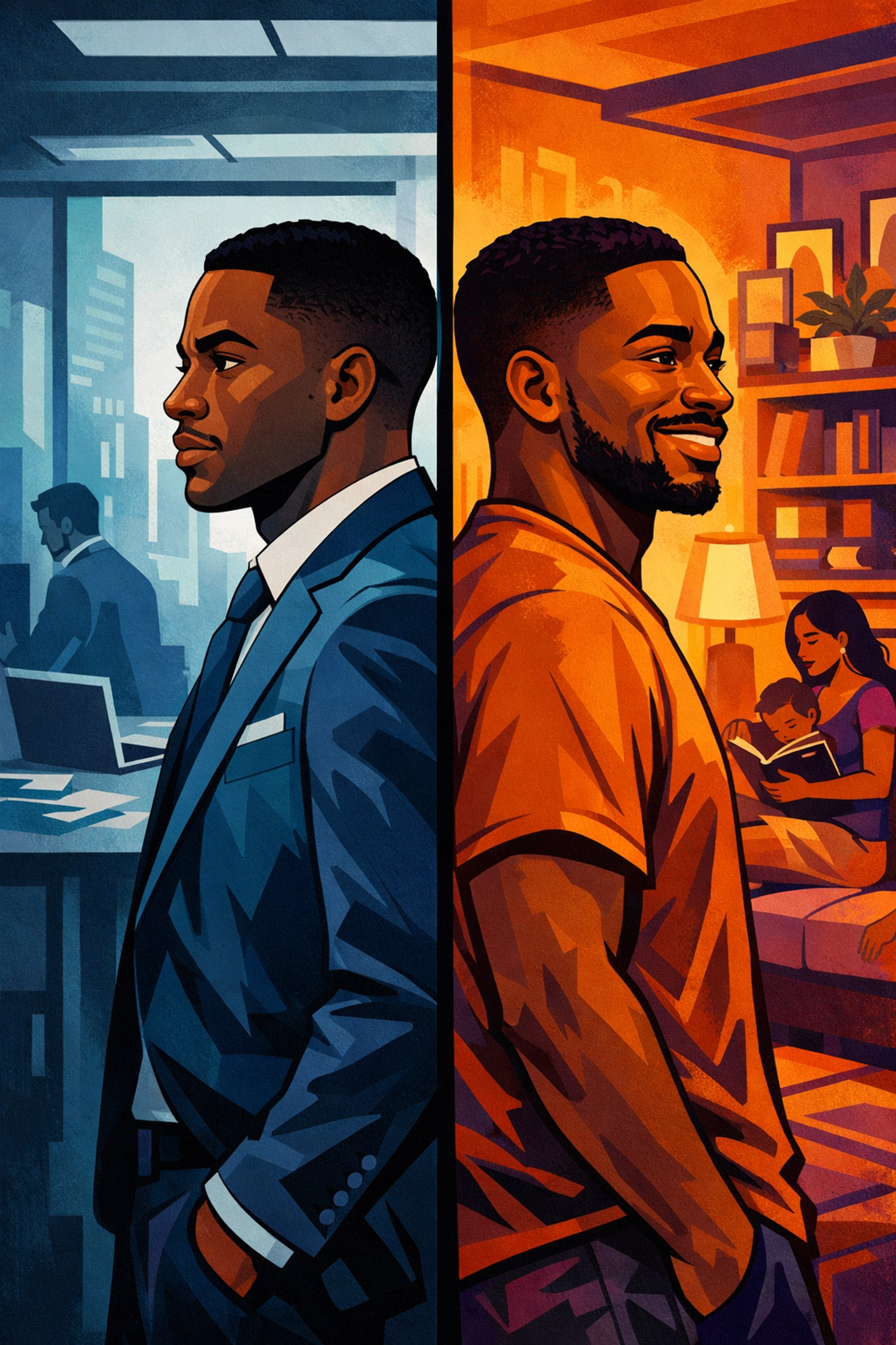 Black gay men navigating dual identities between work and home life