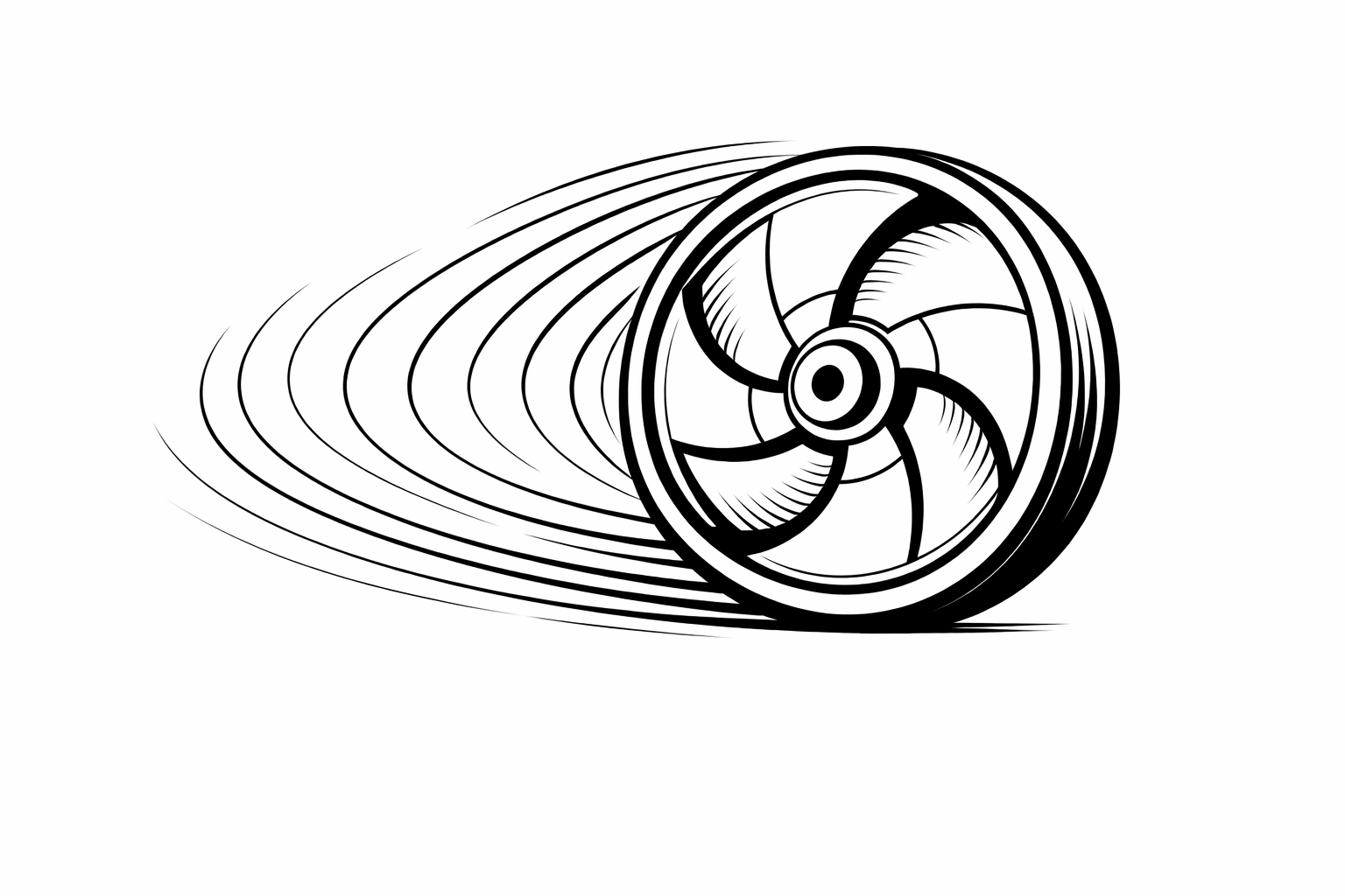 Flywheel in motion showing building momentum and organizational alignment