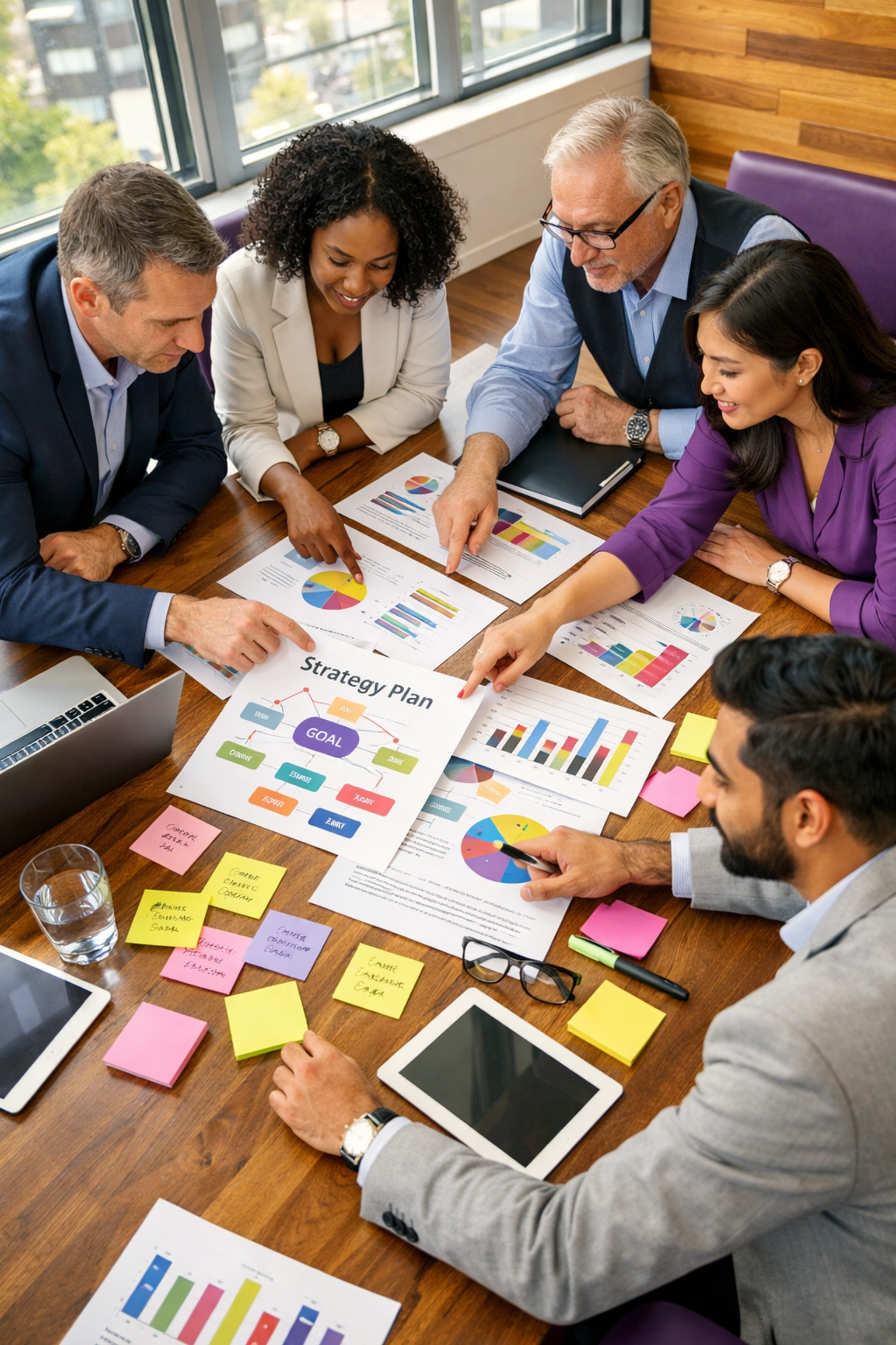 Strategic planning collaboration for business growth and economic empowerment