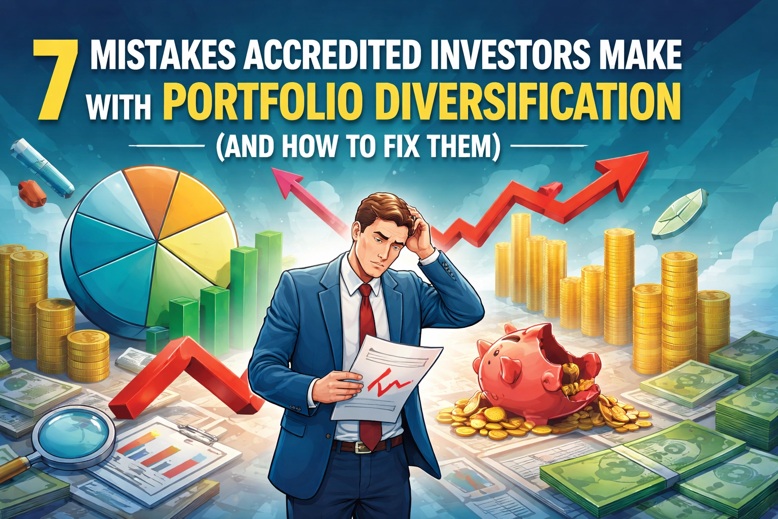 [HERO] 7 Mistakes Accredited Investors Make With Portfolio Diversification (And How to Fix Them)