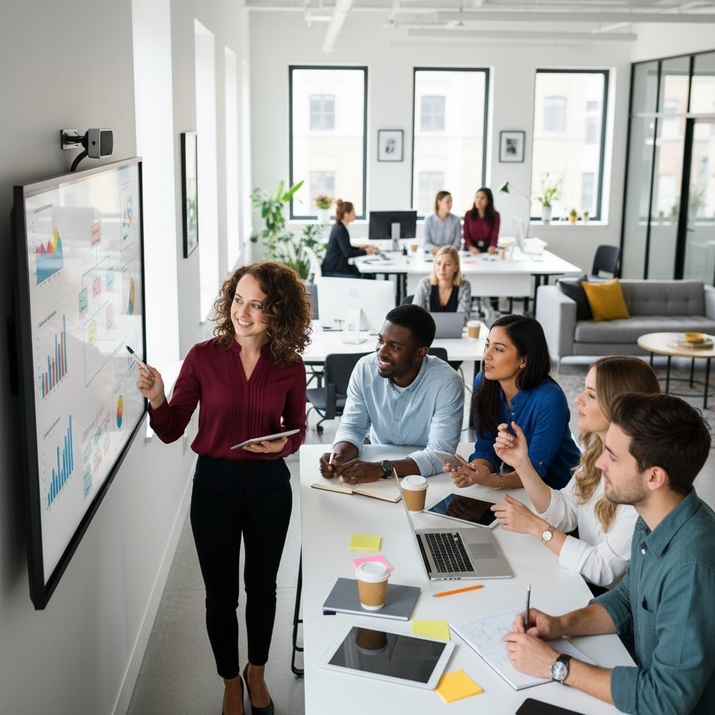 Team strategy session