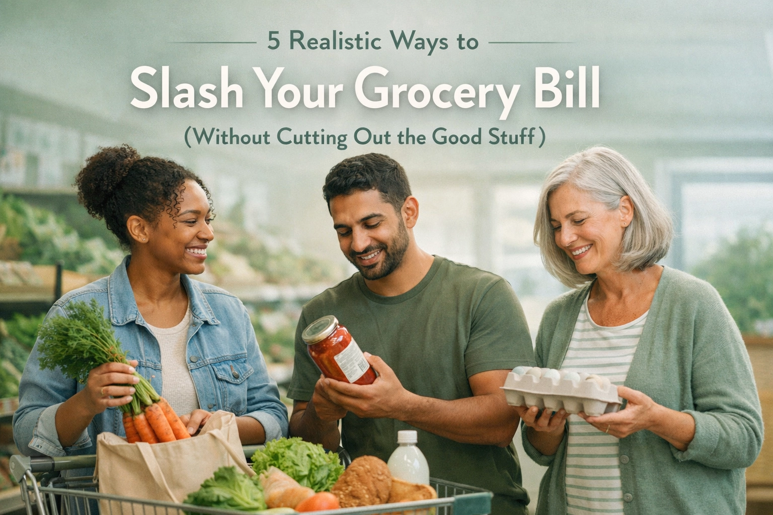 [HERO] 5 Realistic Ways to Slash Your Grocery Bill (Without Cutting Out the Good Stuff)