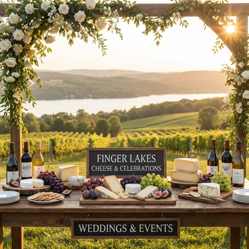Finger Lakes Cheeses: A perfect showcase for weddings and events