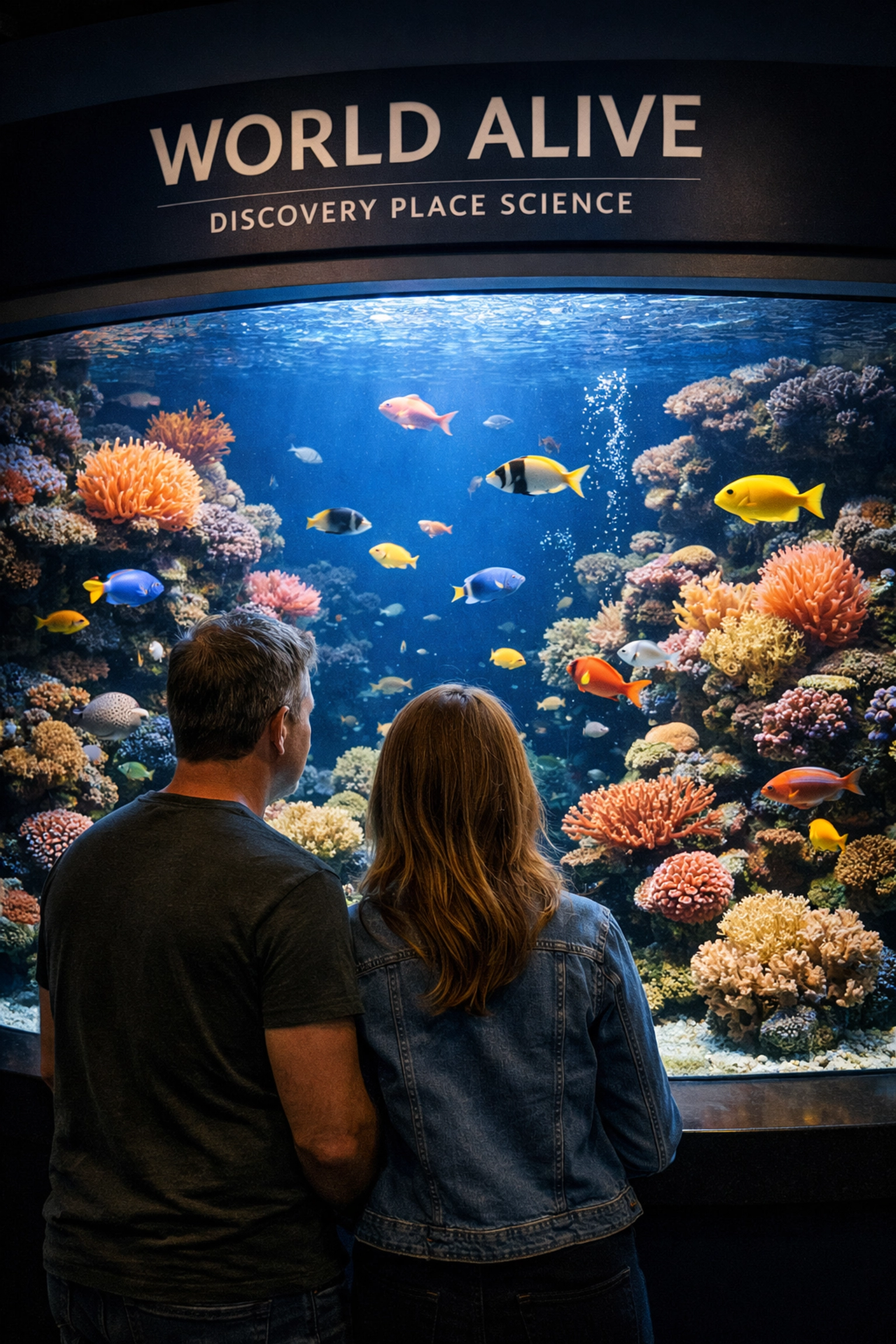 Discovery Place aquarium Charlotte