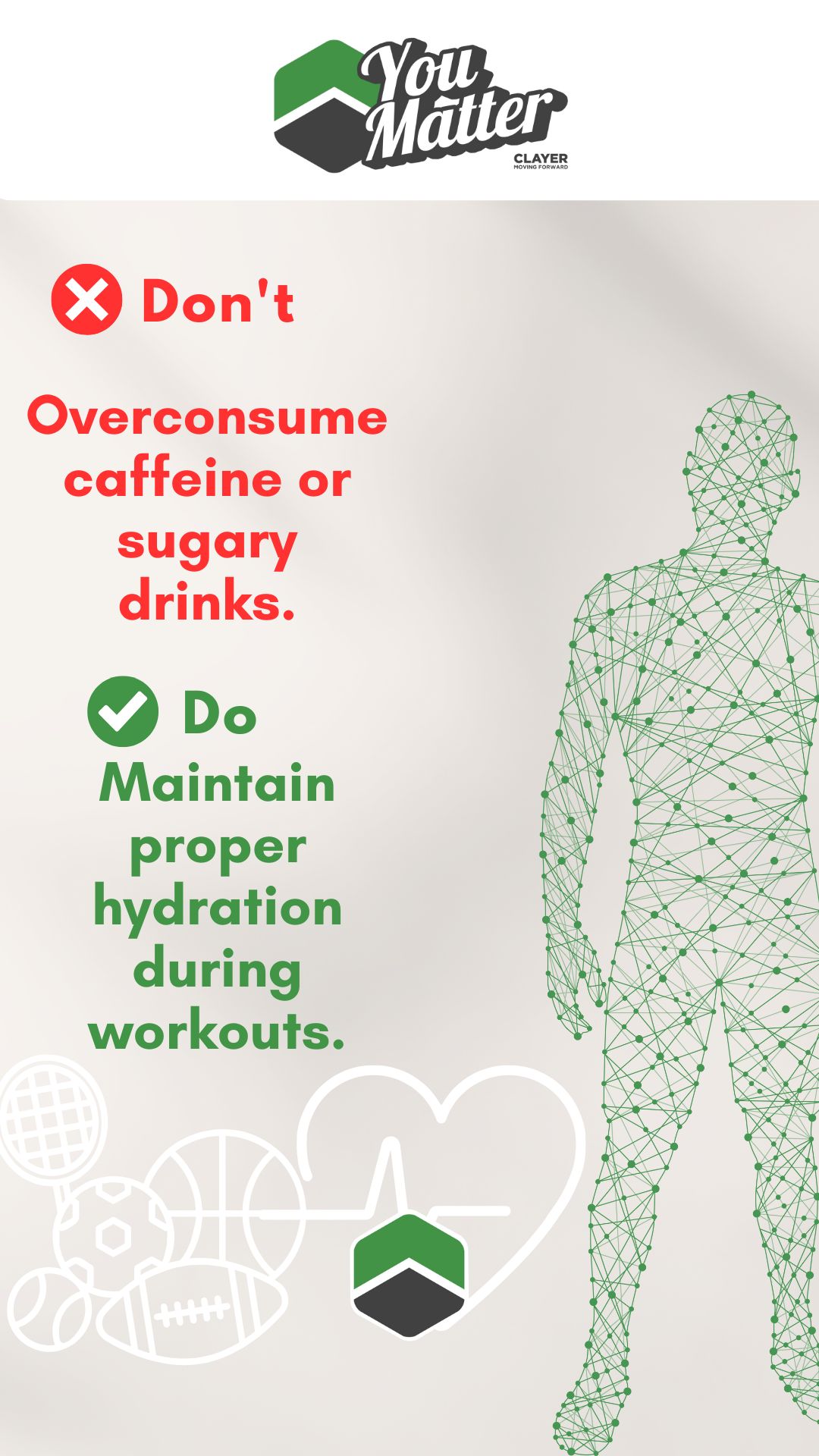 CLAYER Wellness on Hydration