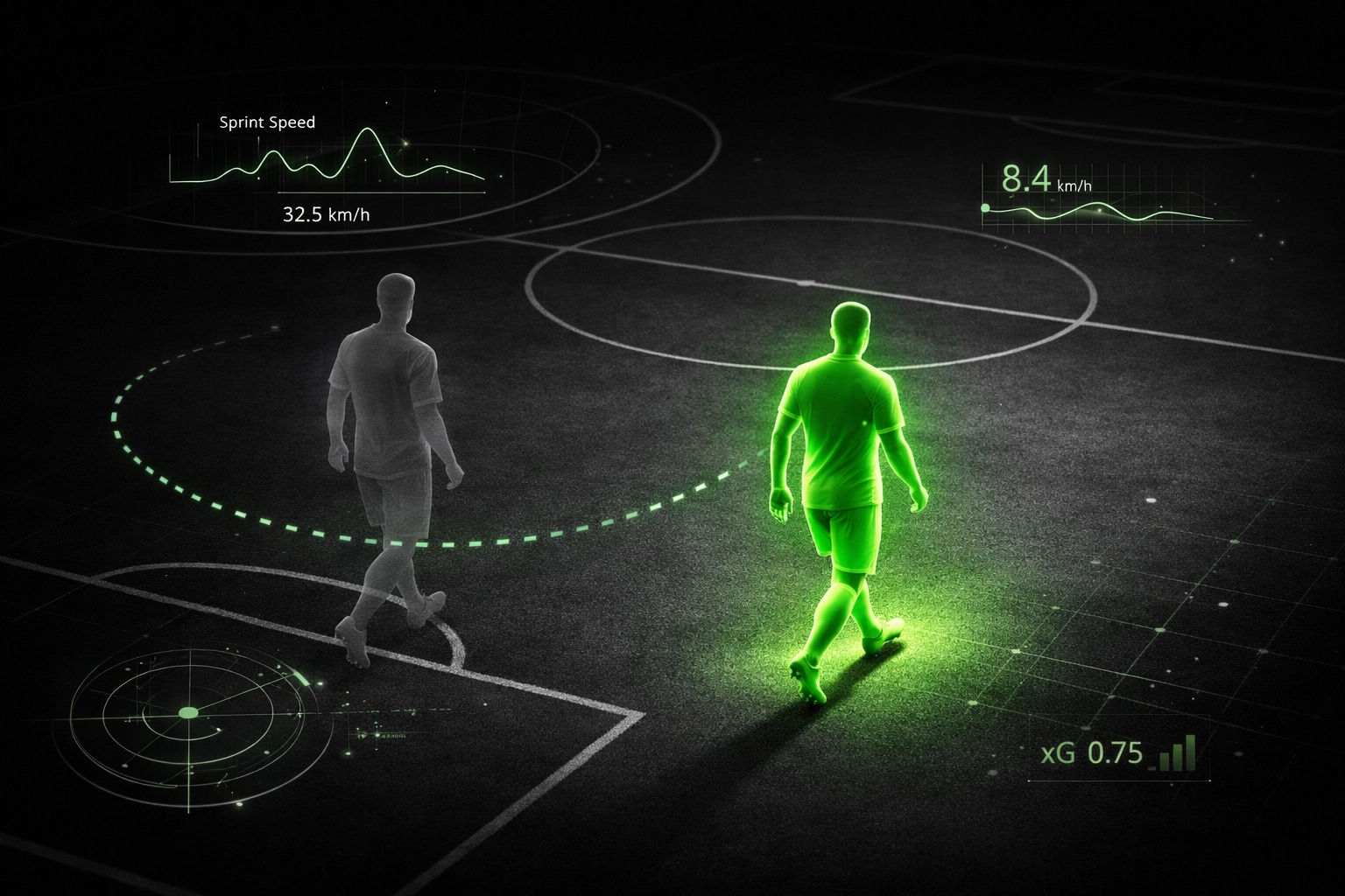 Sub Effect; Live AI tracking football substitution with real-time data visualization and sprint metrics