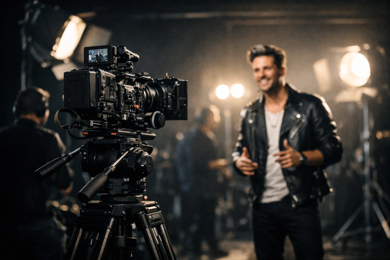 Professional film production set demonstrating cross-industry entertainment marketing and scaling.