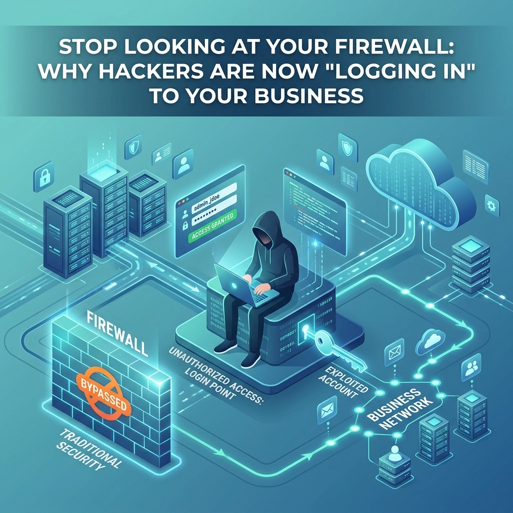 Stop Looking at Your Firewall: Why Hackers are Now "Logging In" to Your Business