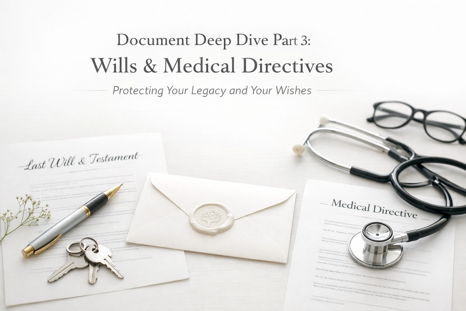 [HERO] Document Deep Dive Part 3: Wills & Medical Directives – Protecting Your Legacy and Your Wishes