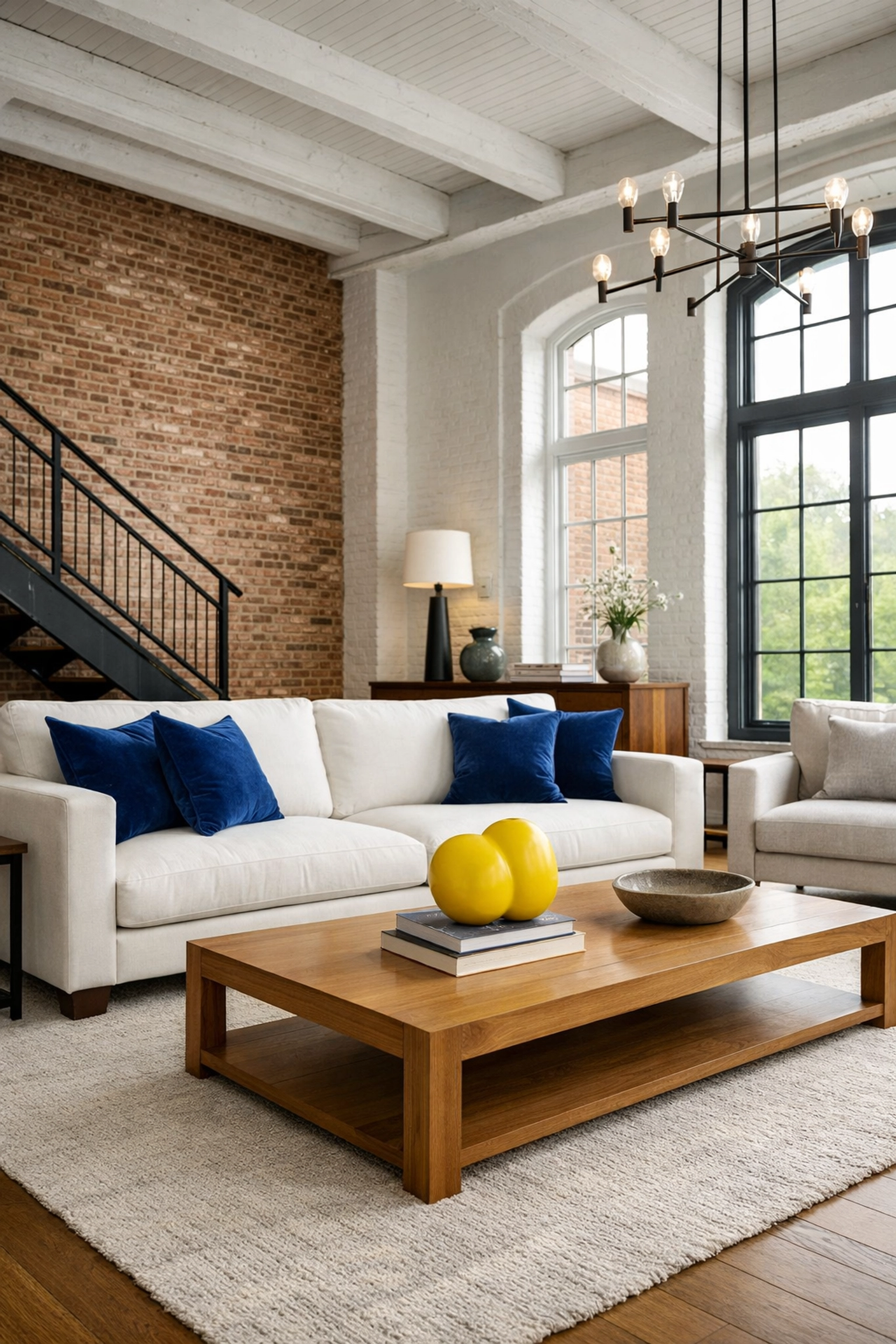 A spotless and organized luxury living room showcasing expert house cleaning in Lowell MA results.