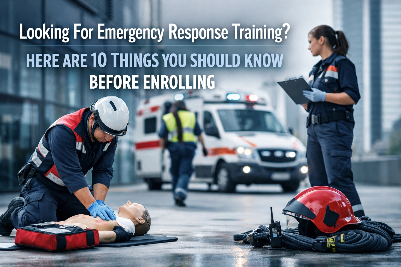 [HERO] Looking For Emergency Response Training? Here Are 10 Things You Should Know Before Enrolling