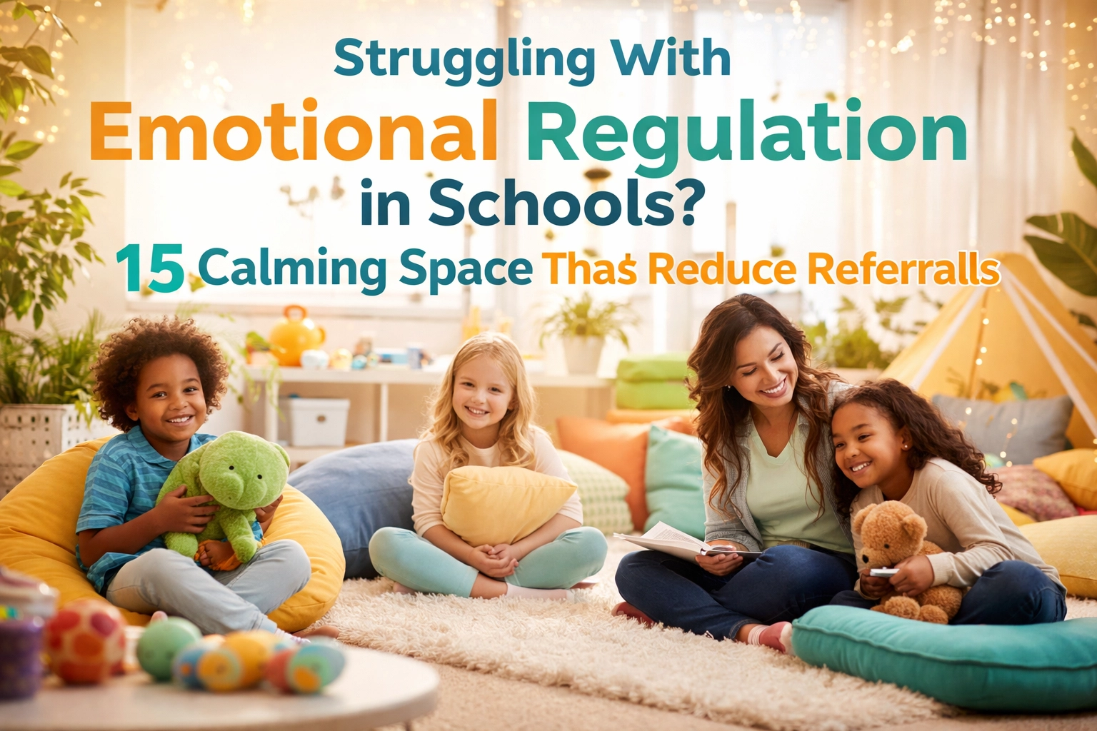 [HERO] Struggling With Emotional Regulation in Schools? 15 Calming Space Ideas That Reduce Referrals