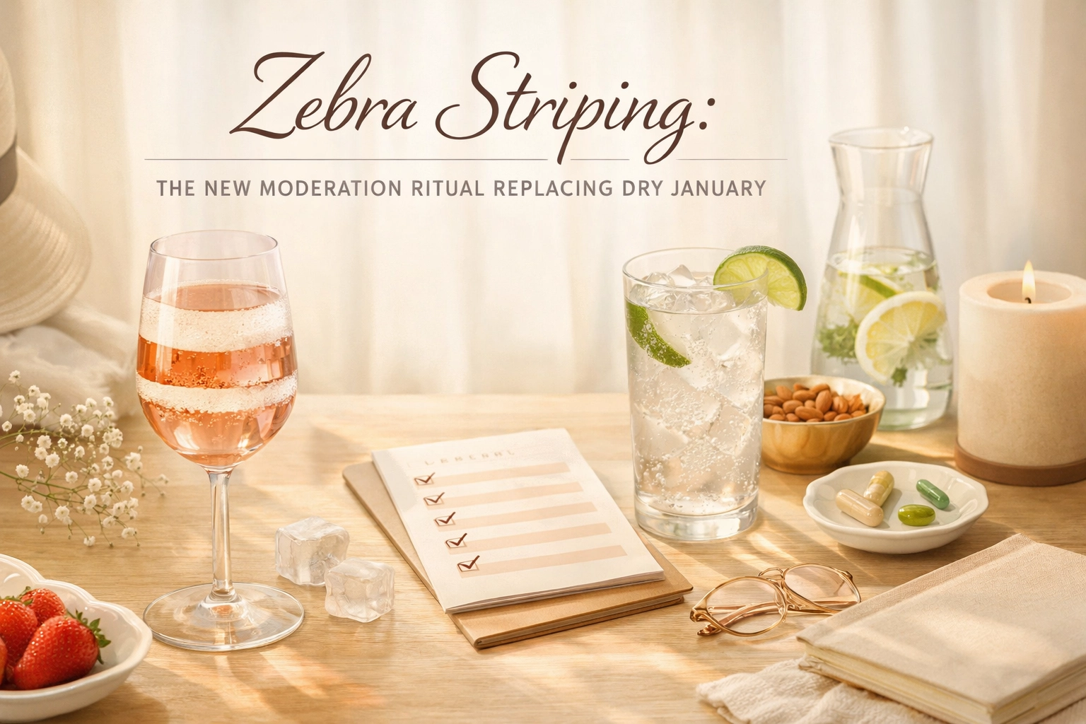 [HERO] Zebra Striping: The New Moderation Ritual Replacing Dry January