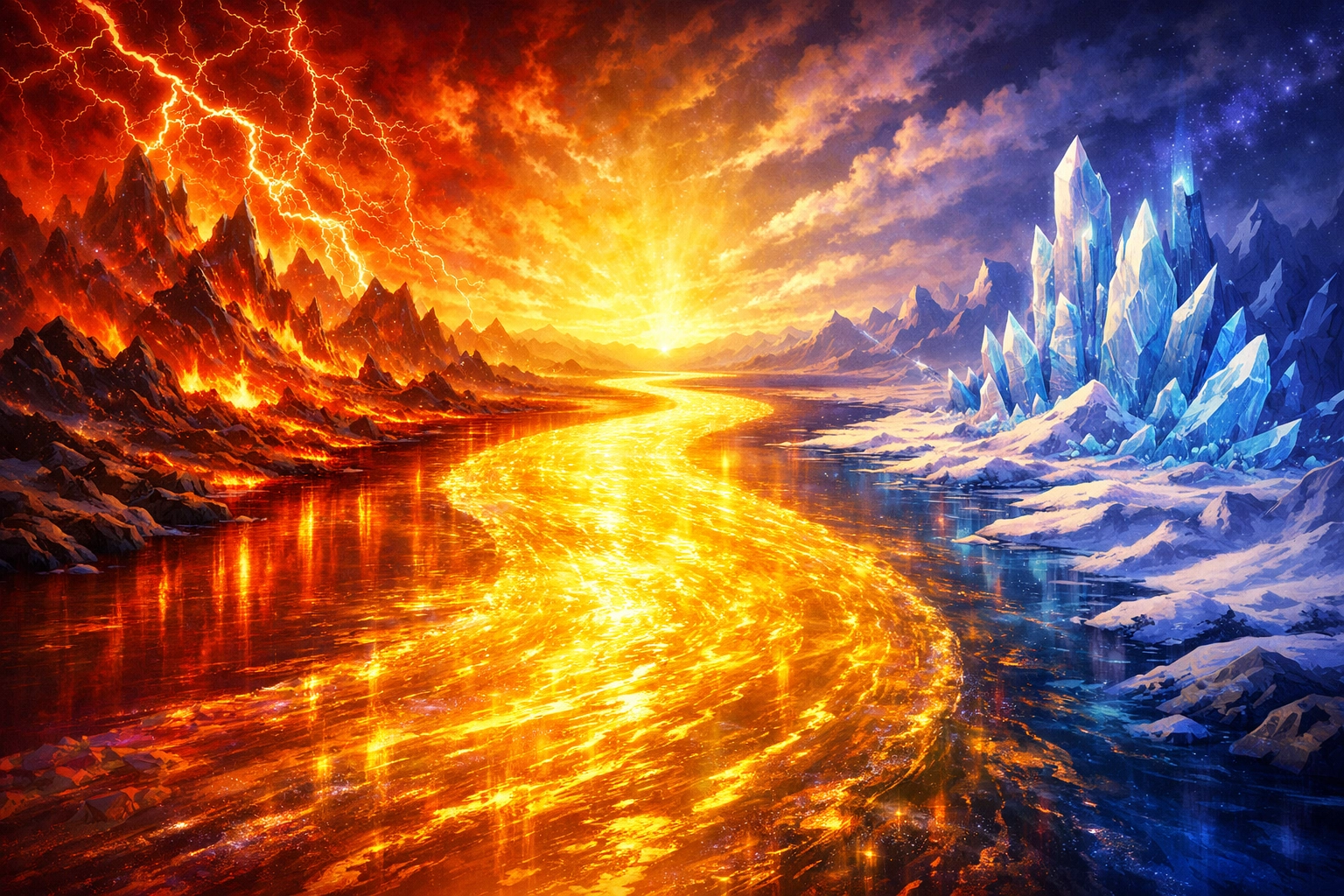 Conceptual landscape illustrating the window of tolerance for improved nervous system health.