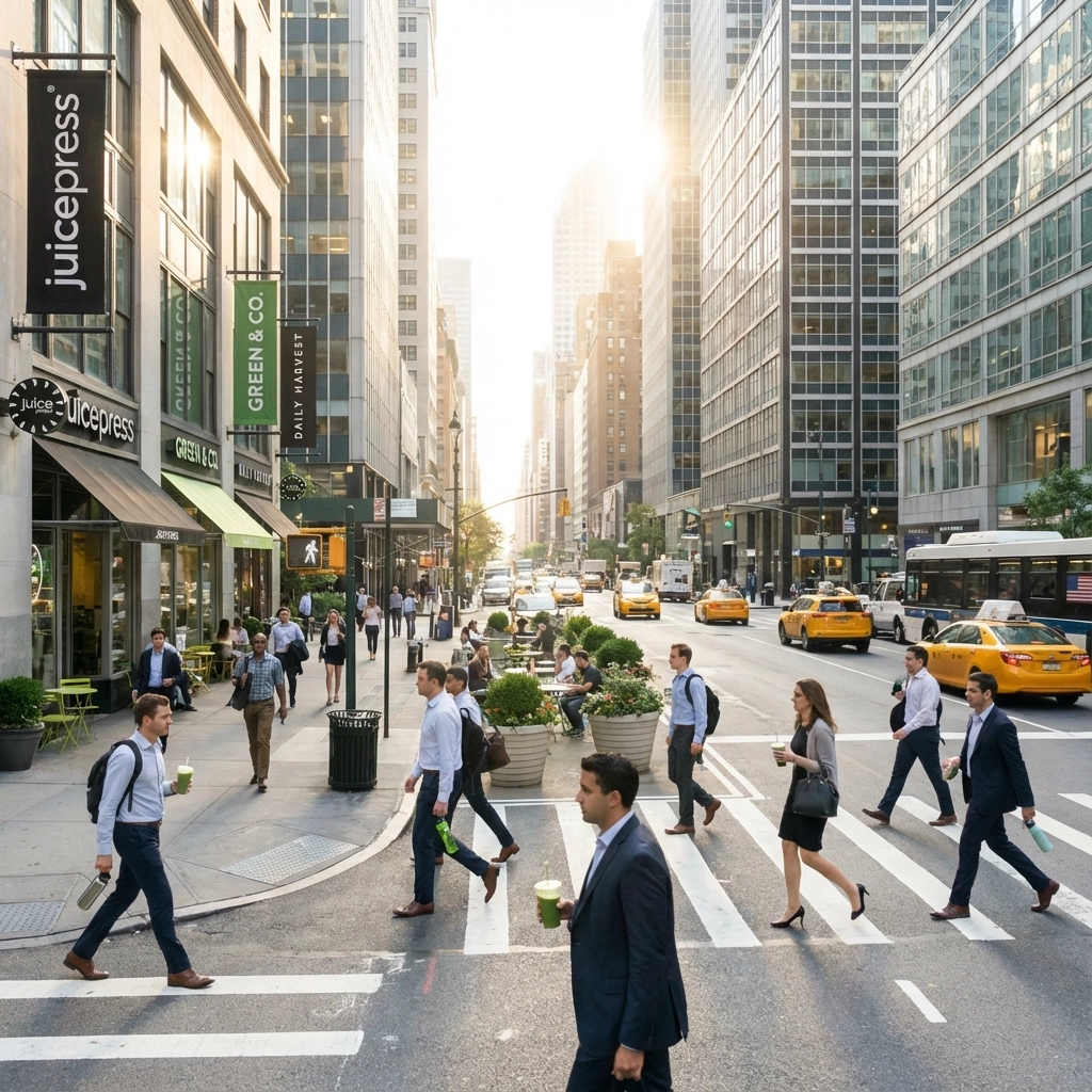 New York business opportunities - high foot traffic health and wellness corridor