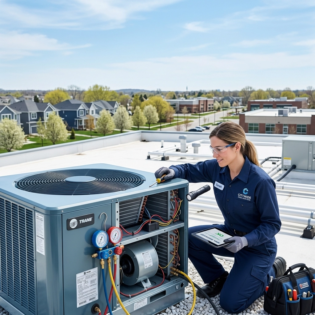 [HERO] The April HVAC Checklist: Why Early Maintenance Saves Homeowners and Businesses from Emergency Costs