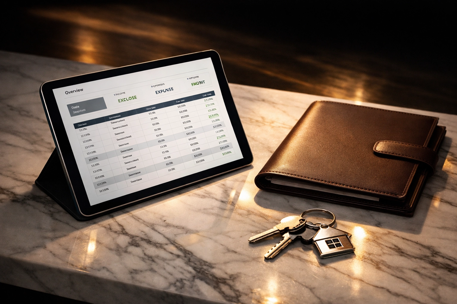 A professional builder in Bognor Regis using digital management tools for transparent project financial planning.