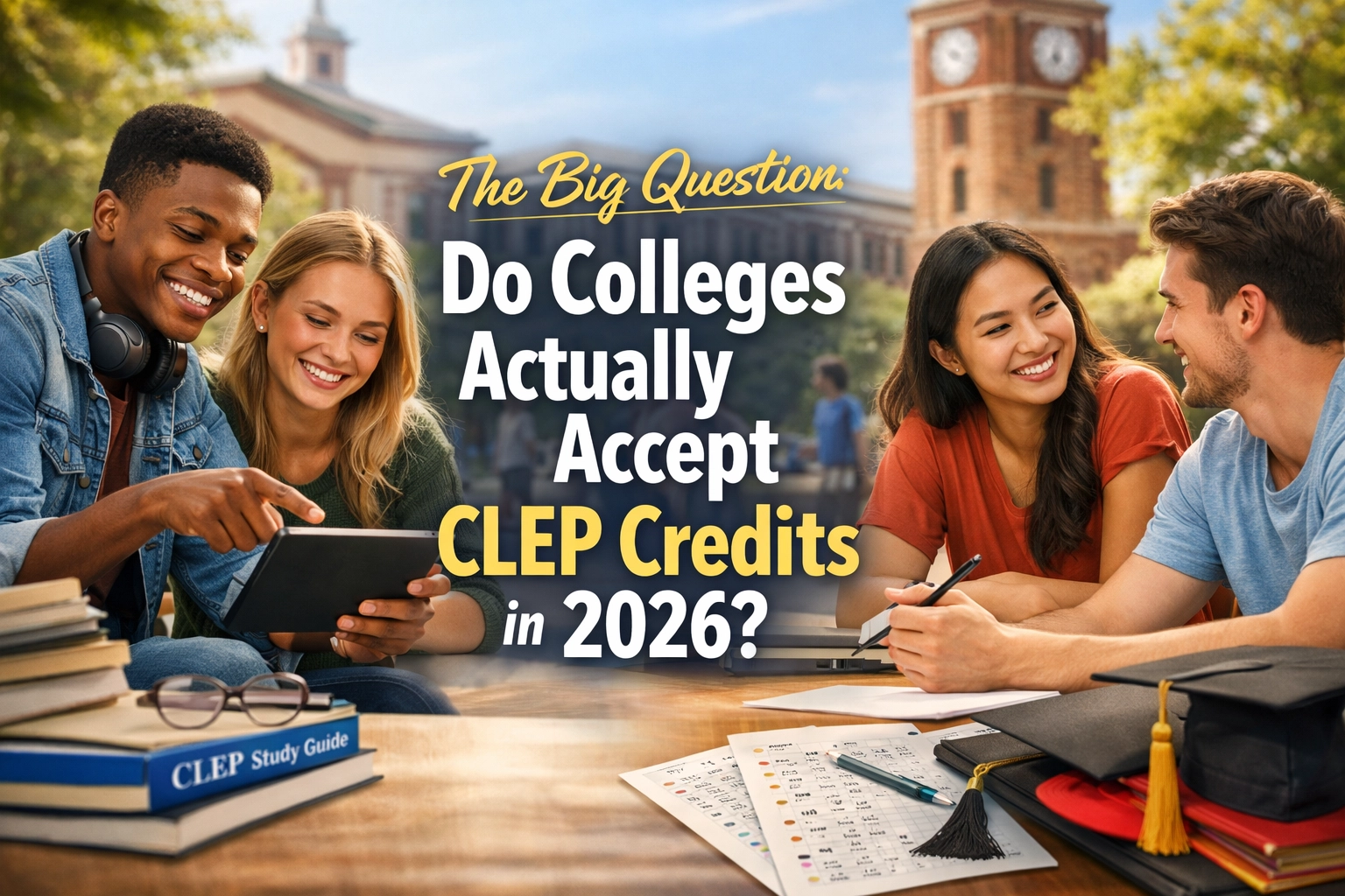 [HERO] The Big Question: Do Colleges Actually Accept CLEP Credits in 2026?