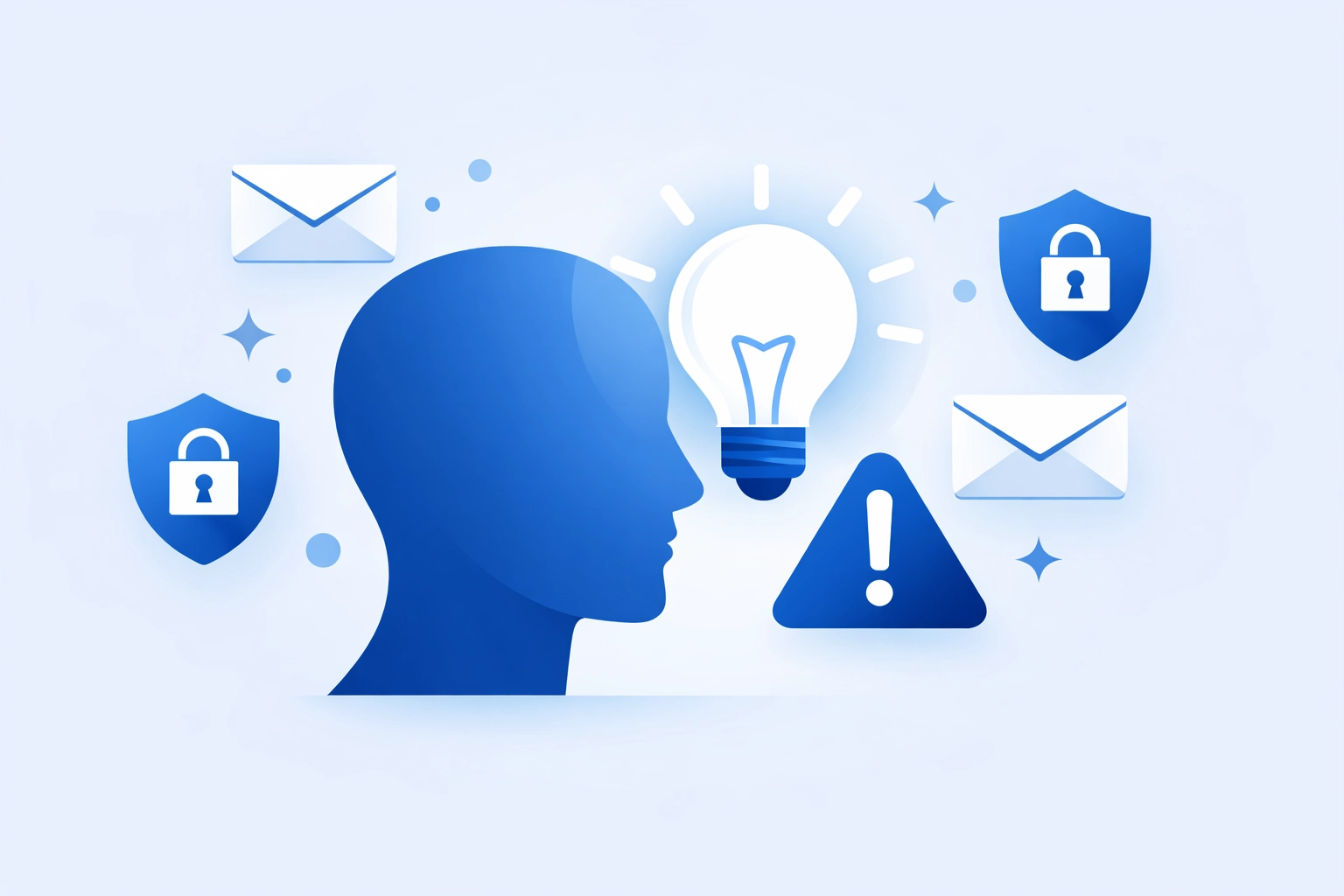 Employee recognizing and reporting phishing threats with security awareness