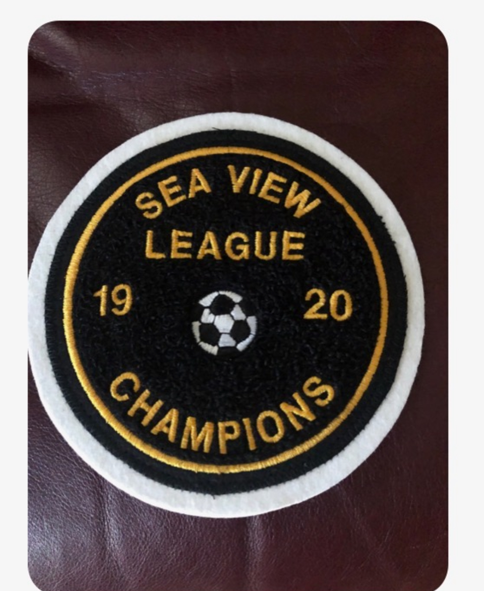 Embroidered Sea View League Champions Patch