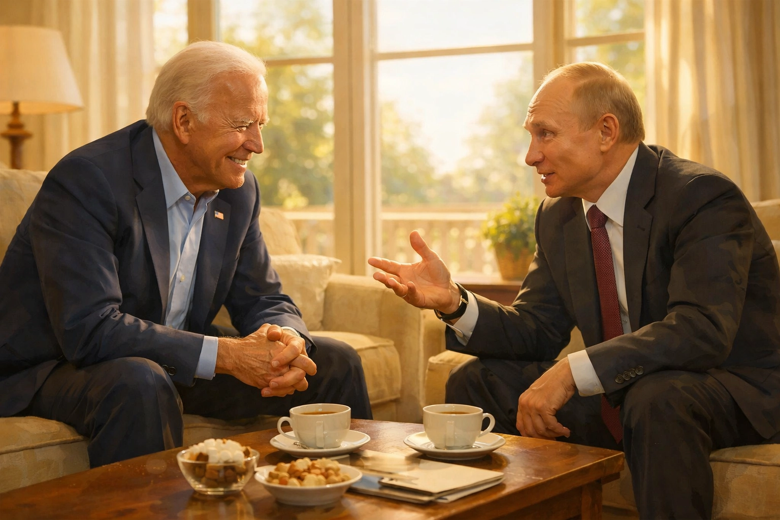 Two leaders having authentic conversation over coffee, demonstrating leadership connection and community