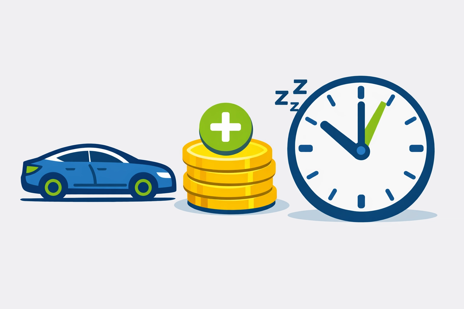 Graphic symbolizing auto loan interest and overtime pay tax deductions for 2026 filings.