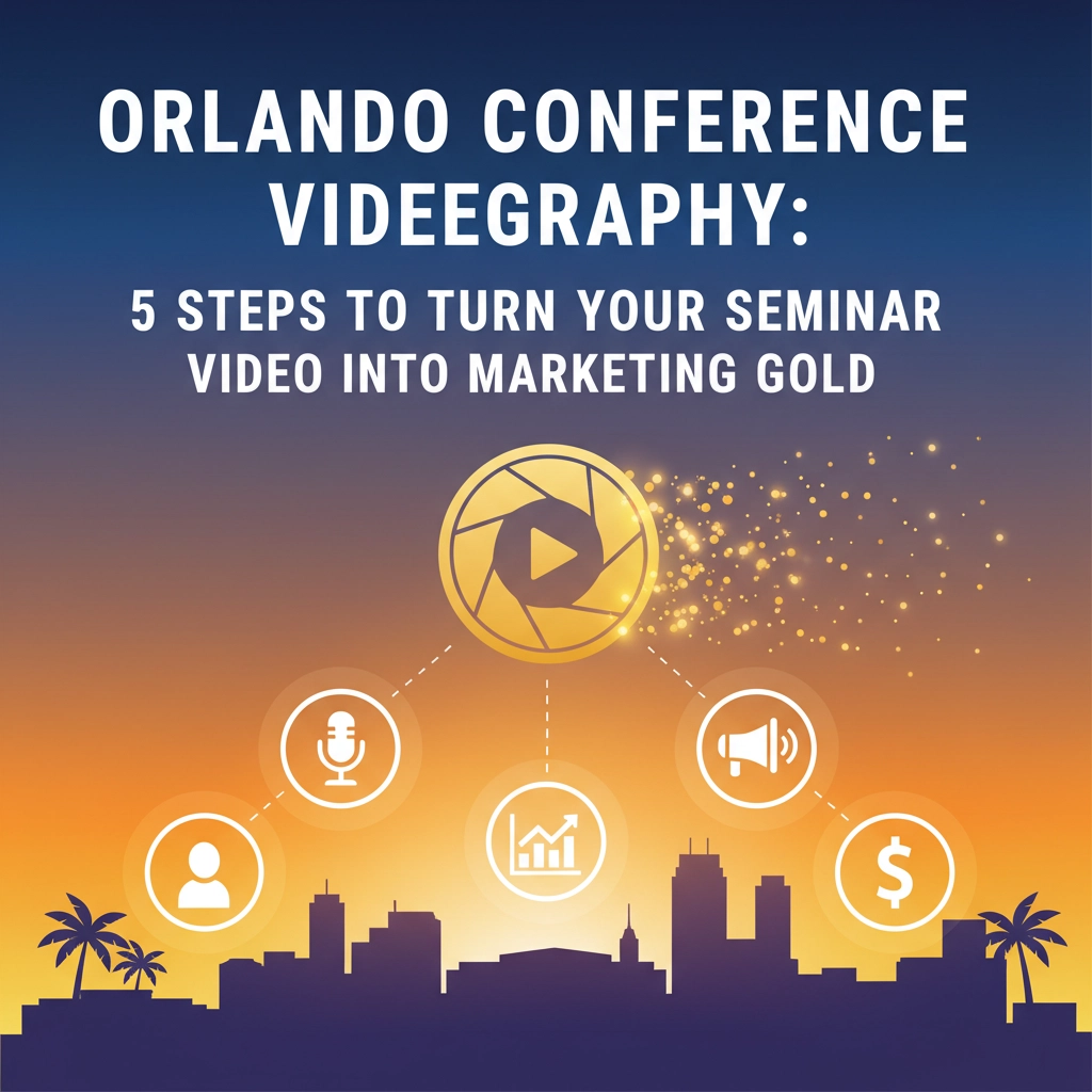 Orlando Conference Videography: 5 Steps to Turn Your Seminar Video Into Marketing Gold