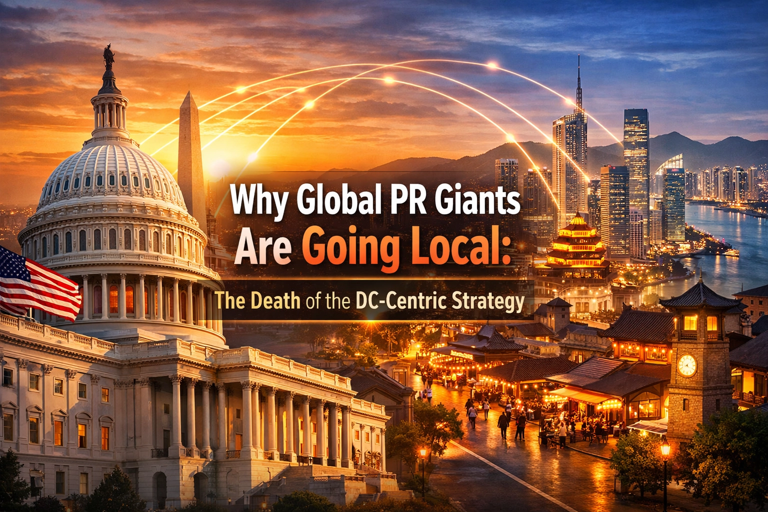 [HERO] Why Global PR Giants Are Going Local: The Death of the DC-Centric Strategy