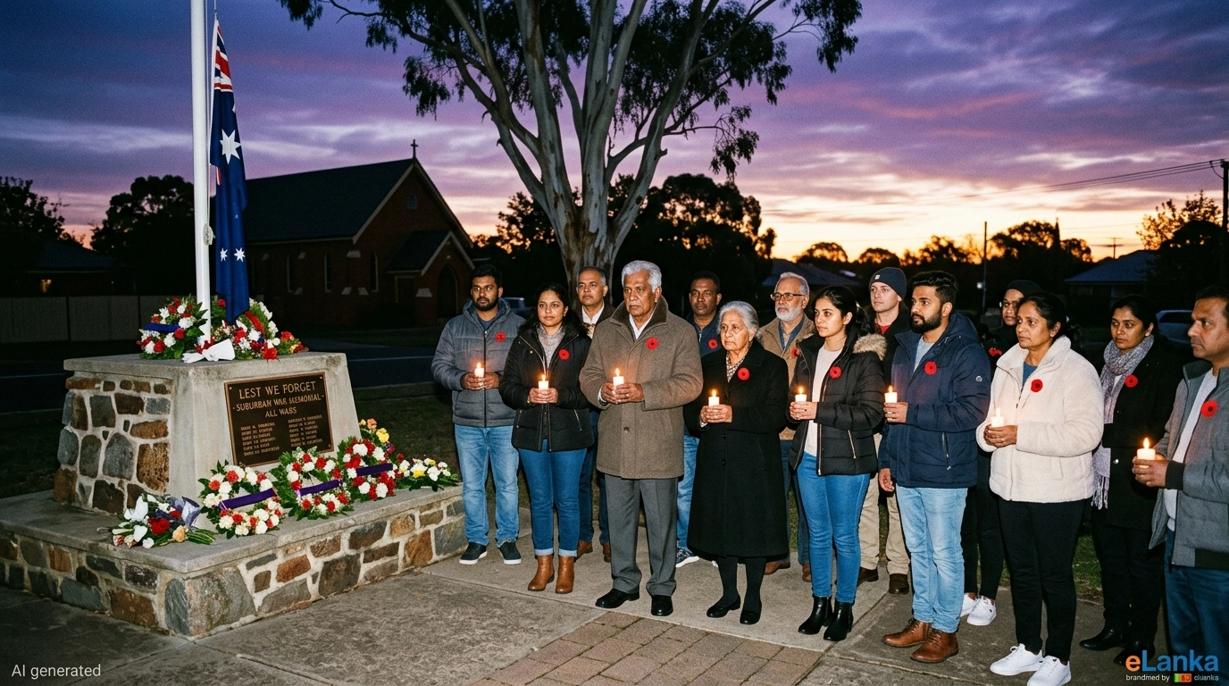 Sri Lankan Community Participation in Dawn Services